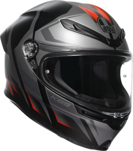 Casca AGV K6-S Karve Negru Mat / Gri / Rosu