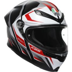 Casca AGV K6-S Karve Negru Mat / Alb / Rosu