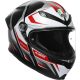 Casca AGV K6-S Karve Negru Mat / Alb / Rosu