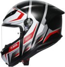Casca AGV K6-S Karve Negru Mat / Alb / Rosu