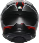 Casca AGV K6-S Karve Negru Mat / Alb / Rosu