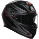 Casca AGV K3 MPLK Syth Neagra / Rosie