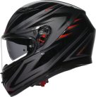 Casca AGV K3 MPLK Syth Neagra / Rosie