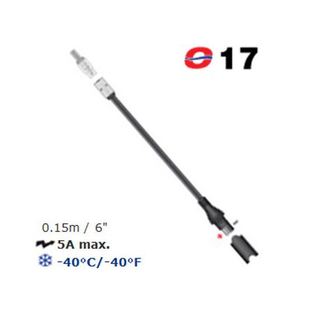 Optimate - Adaptor Optimate>Sae L=0.5M Tm-17