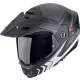 Casca Scorpion ADX-2 Lewis Negru Mat Argintiu