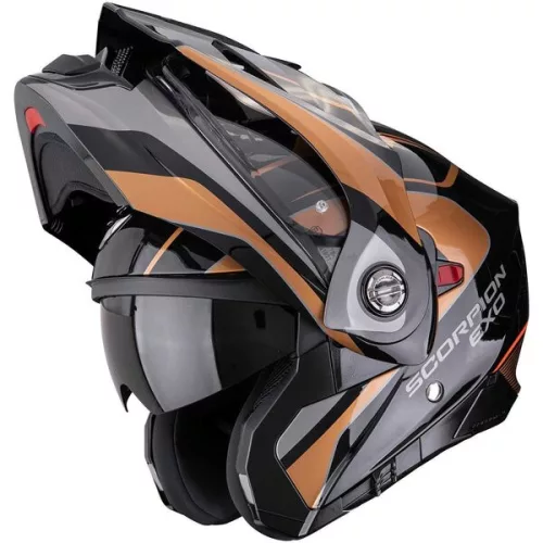 Casca Scorpion ADX-2 Kamps Negru Cupru