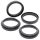 Kit simeringuri furca ulei si praf All Balls Racing FDS56-144