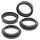 Kit simeringuri furca ulei si praf All Balls Racing FDS56-161
