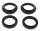 Kit simeringuri furca ulei si praf All Balls Racing FDS56-171
