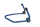 Stender spate Bike Lift RS-17 albastru
