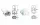 Set mufe 2 căi Bihr 090 SMTO tip OE, fir 0,85/1,25 mm² (5 seturi) 90SMTO.2P