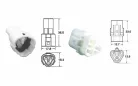 Set mufe 3 căi Bihr 090 SMTO tip OE, fir 0,85/1,25 mm² (5 seturi) 90SMTO.3P