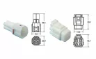 Set mufe 4 căi Bihr 090 SMTO tip OE, fir 0,58/1,25 mm² (5 seturi) 90SMTO.4P