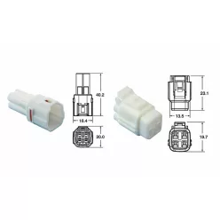   Set mufe 4 căi Bihr 090 SMTO tip OE, fir 0,58/1,25 mm² (5 seturi) 90SMTO.4P