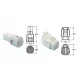 Set mufe 4 căi Bihr 090 SMTO tip OE, fir 0,58/1,25 mm² (5 seturi) 90SMTO.4P