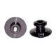 Aluminium bobbins LV8 DIAVOL E201/10125N M10x1,25 Negru