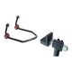 Rear low stand LV8 DIAVOL E620DL+E620/09 with rubber cursor kit