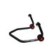 Rear paddock stand LV8 DIAVOL E620DT for T-MAX (set of rubber adaptors included)