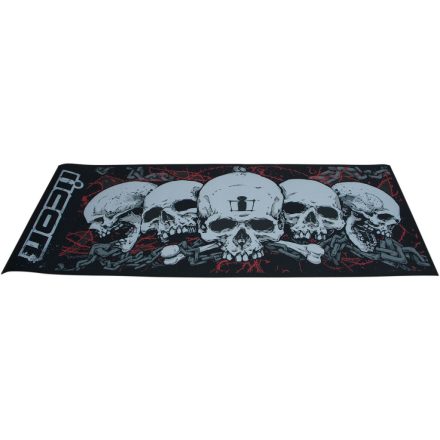 ABST PIT PAD LG SKULL