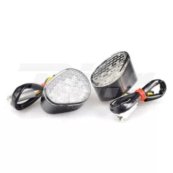   Semnalizatoare LED V Parts tip OE lentilă transparentă (pereche) Yamaha FZ6 Fazer 9911