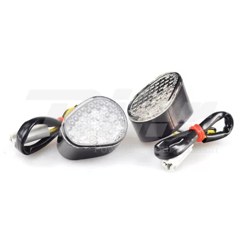 Semnalizatoare LED V Parts tip OE lentilă transparentă (pereche) Yamaha FZ6 Fazer 9911