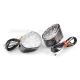 Semnalizatoare LED V Parts tip OE lentilă transparentă (pereche) Yamaha FZ6 Fazer 9911