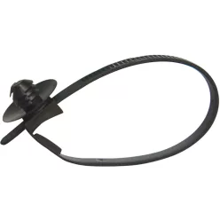 Coliere nylon cu clips Bihr 145x5 mm (set 20 buc) A0016407