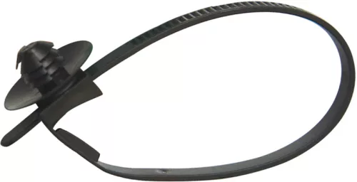 Coliere nylon cu clips Bihr 145x5 mm (set 20 buc) A0016407