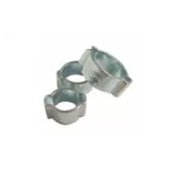   Coliere cu două urechi Bihr oțel zincat Ø9–11 mm (set 10 buc) A0016430