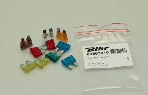 Set mini-siguranțe Bihr (10 buc) A0016450