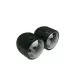 Far dublu Bihr universal Ø90 mm negru A006-DB