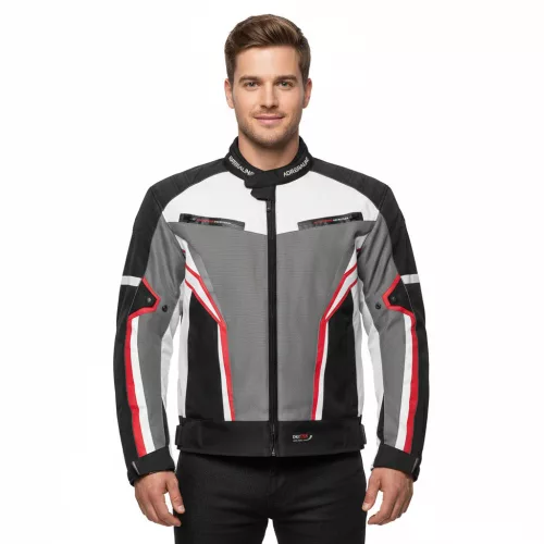 Geaca ADRENALINE SOLA 2.0 PPE negru/gri/alb/rosu