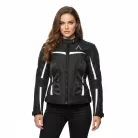 Geaca dama Adrenaline Love Ride 2.0 PPE negru/alb
