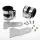 Kit suporți far Bihr Ø54 mm, lungime 90 mm, cromat, universal A05-00141