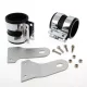 Kit suporți far Bihr Ø54 mm, lungime 90 mm, cromat, universal A05-00141