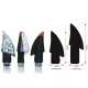 Semnalizatoare LED Bihr Blade corp negru, lentilă transparentă (pereche), scurte A10-50040