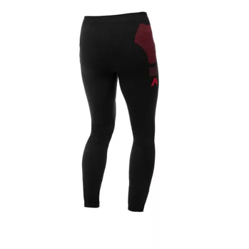 Pantaloni thermo Adrenaline Frost negru/rosu