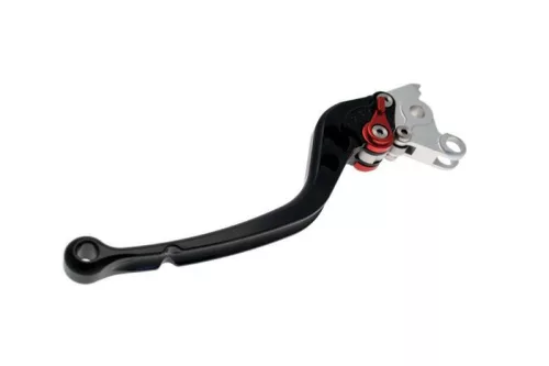 Manetă ambreiaj Bihr aluminiu CNC anodizat negru Honda A31-1002C/BLACK