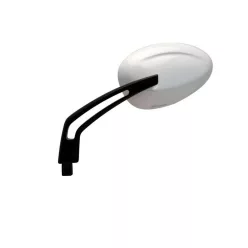   Oglindă universală Bihr Easy M10x1,25 albă (1 buc) A40-50153