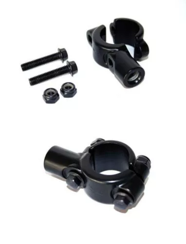 Clemă oglindă universală Bihr aluminiu neagră M10 A41-00010