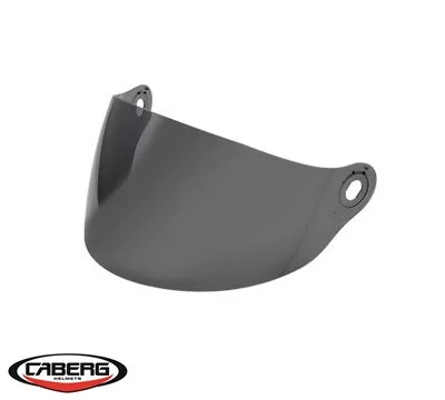 Viziera neagra casca open face Caberg Freeride