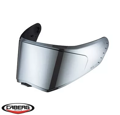 Viziera argintie casca integrala Caberg Drift Evo II fibra sticla - Drift Evo II Carbon Pro