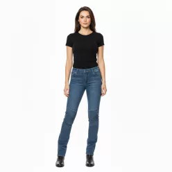 Blugi dama Adrenaline Rock Lady PPE albstru