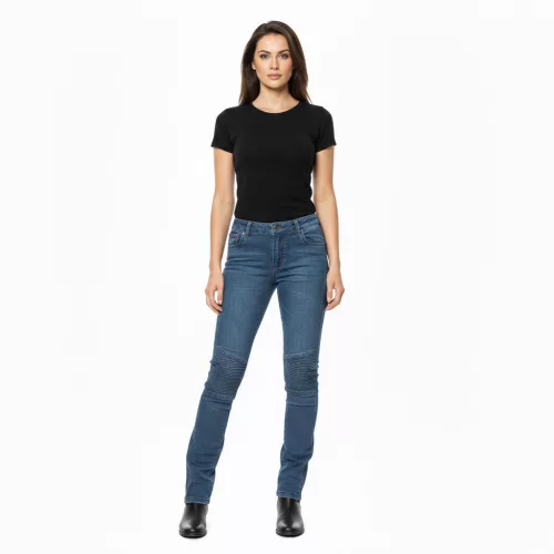 Blugi dama Adrenaline Rock Lady PPE albstru