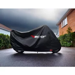   Husă moto/scuter Vector H2O interior/exterior, negru, mărime L