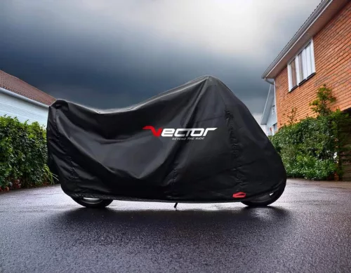 Husă moto/scuter Vector H2O interior/exterior, negru, mărime L