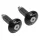 Capete ghidon V Parts aluminiu Ø12-18 mm negre ASOT-287-VPARTS-BK