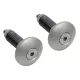 Capete ghidon V Parts aluminiu Ø12-18 mm argintii ASOT-287-VPARTS-SIL