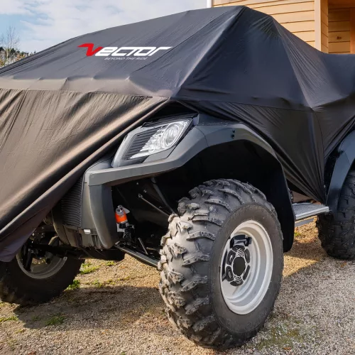 Husă ATV Vector exterior, negru, mărime L