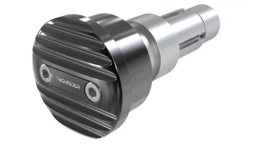 Capete de ghidon Highsider Wave, negru (pereche)
